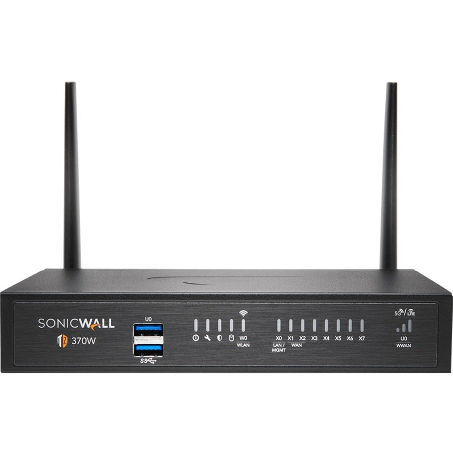 Appareil de sécurité réseau/pare-feu SonicWall TZ370W 02-SSC-6445