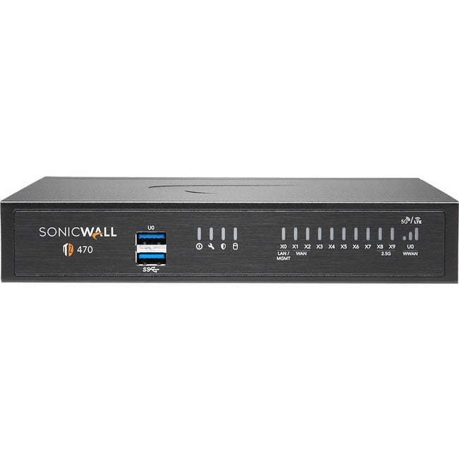 Appareil de sécurité réseau/pare-feu SonicWall TZ470 02-SSC-6793