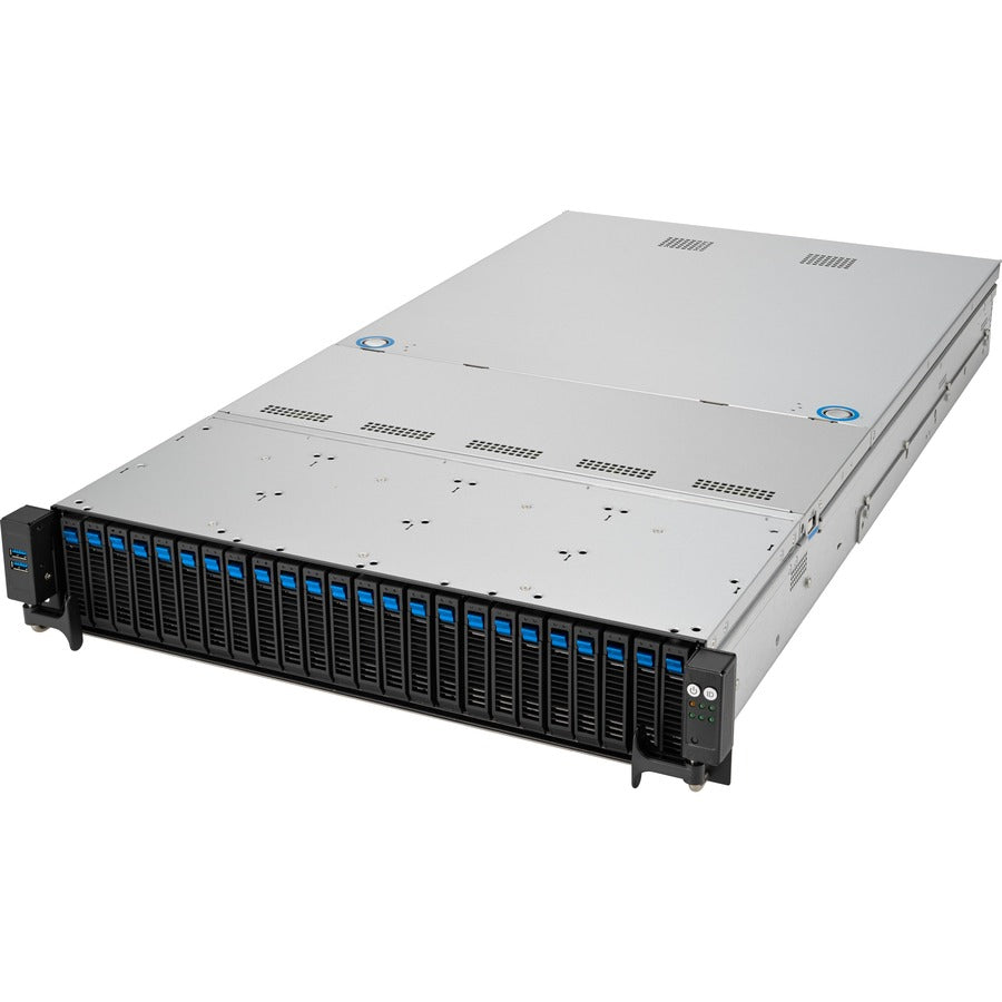 Système Barebone Asus RS520A-E12-RS24U-16W2RB - Montable en rack 2U - Socket SP5 LGA-6096 - Prise en charge 1 x processeur - AMD RS520A-E12-RS24U-16W2RB