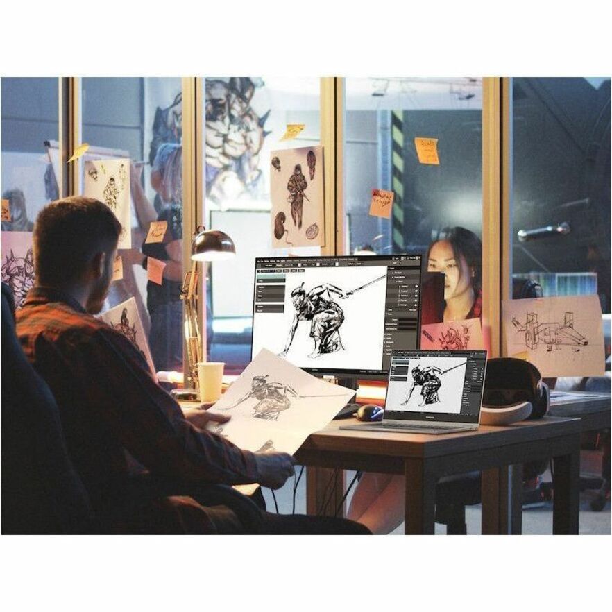 Moniteur LCD Samsung ViewFinity S8 S27B804PXN 27" 4K UHD - 16:9 - Noir mat LS27B804PXNXGO