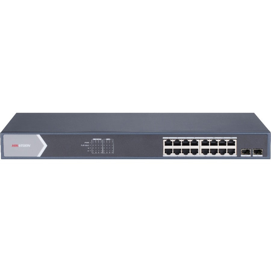 Commutateur PoE intelligent Gigabit Hikvision 16 ports DS-3E1518P-SI