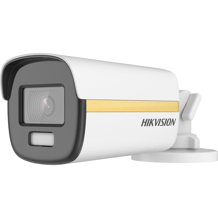 Caméra de surveillance extérieure Full HD 2 mégapixels Hikvision ColorVu DS-2CE12DF3T-FS - Couleur - Bullet - Blanc DS-2CE12DF3T-FS 2,8 mm
