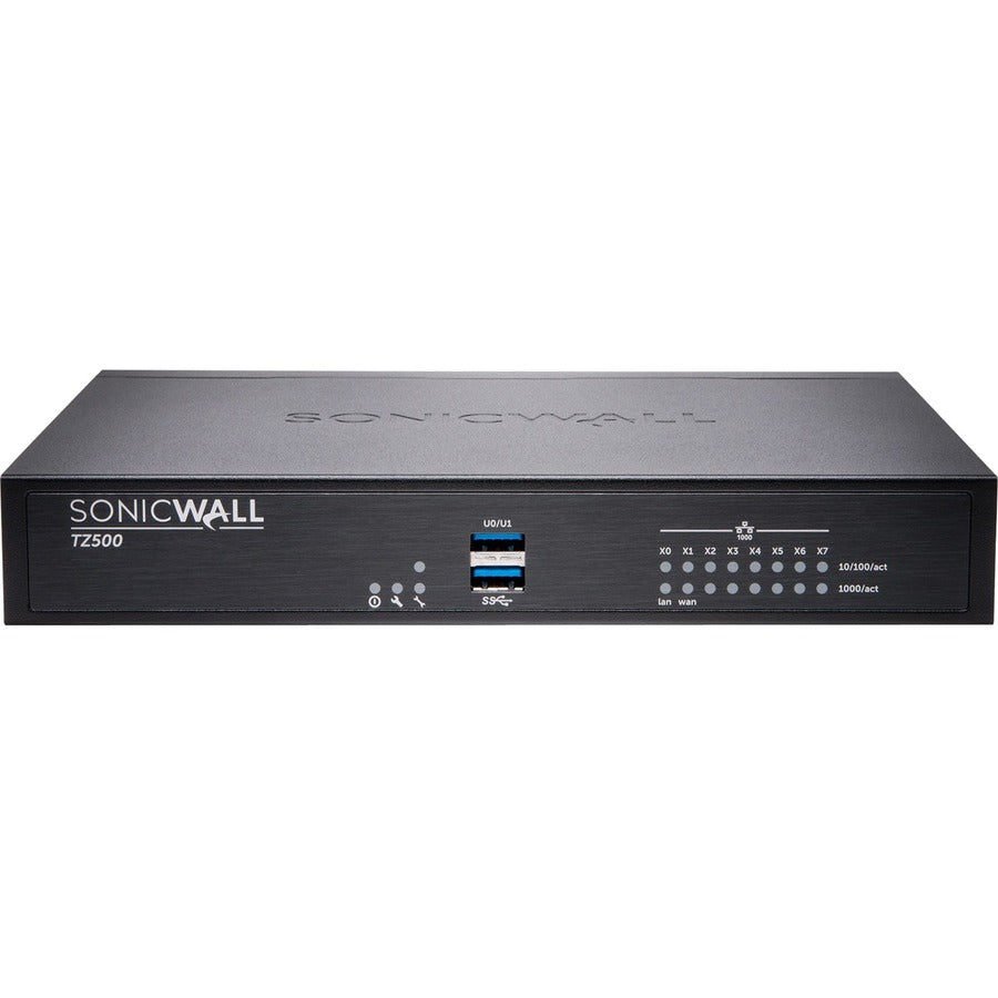 Appareil de sécurité réseau/pare-feu SonicWall TZ500 01-SSC-1708