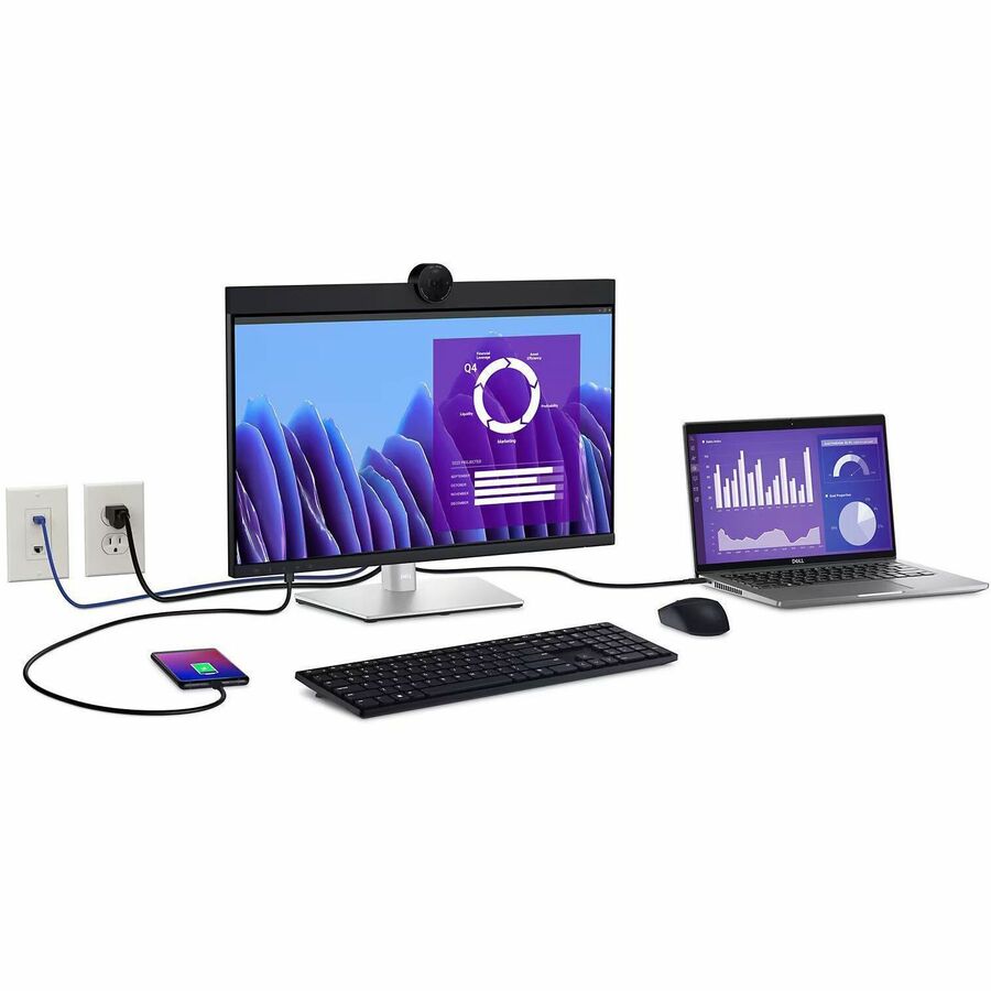 Moniteur LED Full HD Dell P2424HEB 24 pouces avec webcam - 16:9 P2424HEB