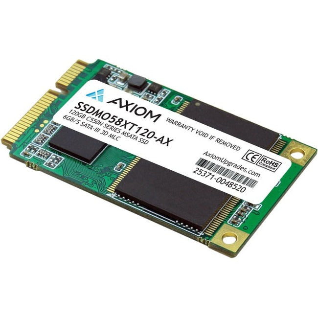 SSD mSATA Axiom série C550n 120 Go SSD SATA-III 6 Go/sMO58XT120-AX
