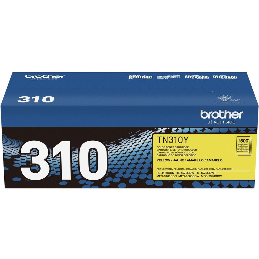 Brother TN310Y Original Toner Cartridge TN310Y