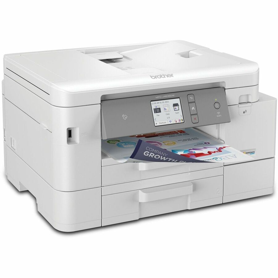Imprimante multifonction à jet d'encre filaire et sans fil Brother INKvestment Tank MFC-J4535DWXL - Couleur MFCJ4535DWXL
