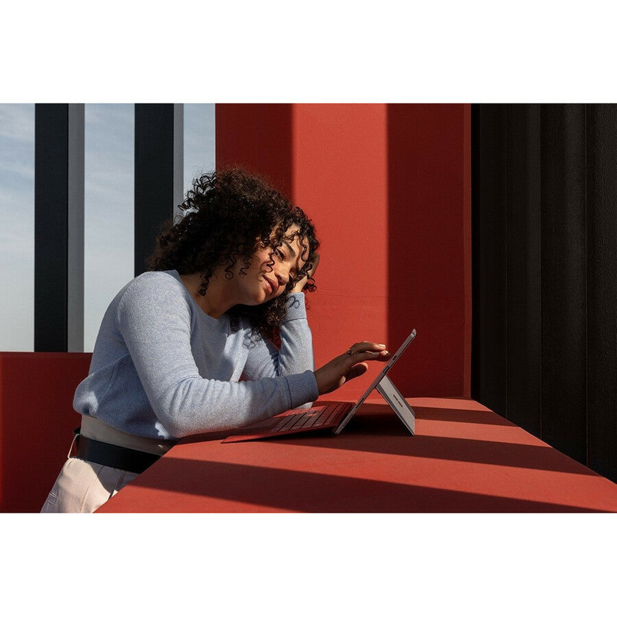 Étui clavier/housse Microsoft Type Cover pour Microsoft Surface Go 2, tablette Surface Go - Rouge coquelicot KCT-00061