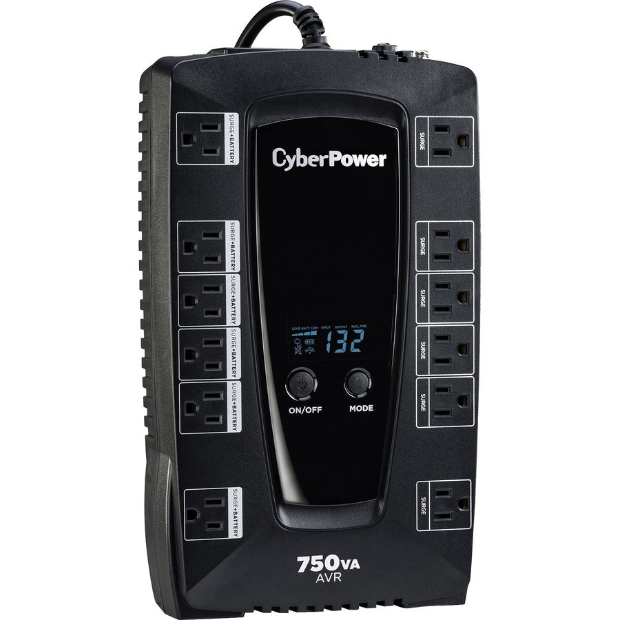 Onduleur intelligent CyberPower série LCD AVRG750LCD 750 VA 450 W AVRG750LCD