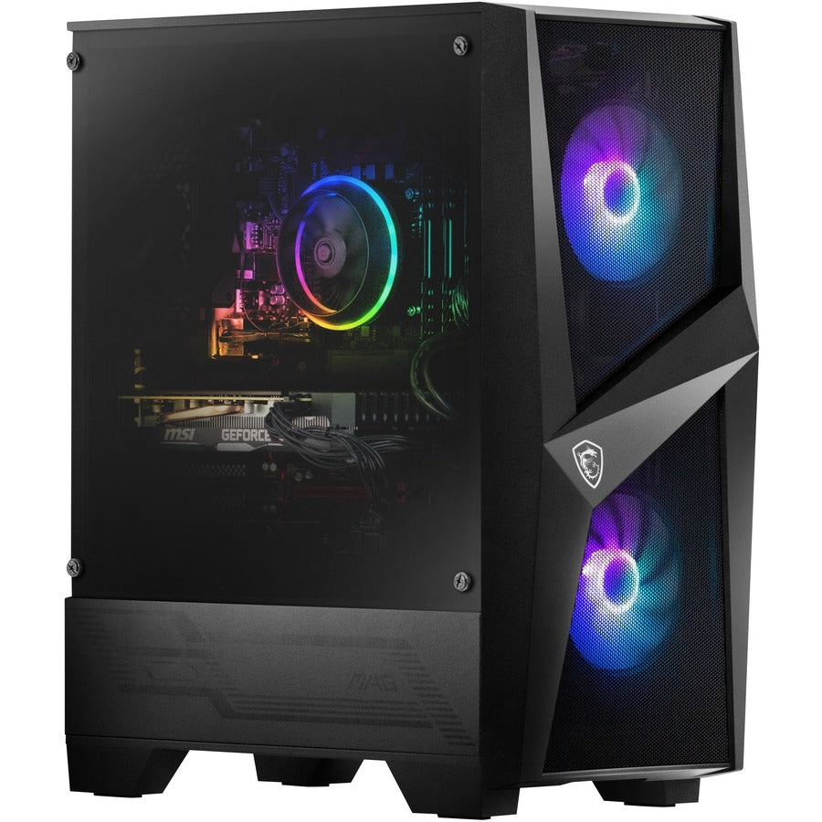 Ordinateur de bureau de jeu MSI Codex R 11TC-057US - Intel Core i5 11e génération i5-11400F Hexa-core (6 cœurs) 2,60 GHz - 16 Go de RAM DDR4 SDRAM - SSD M.2 PCI Express NVMe de 500 Go COR11TC057