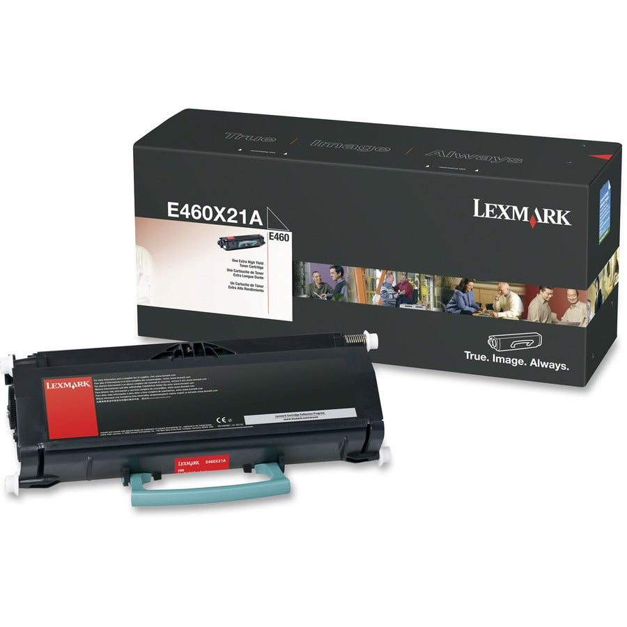 Cartouche de toner d'origine Lexmark E460X21A