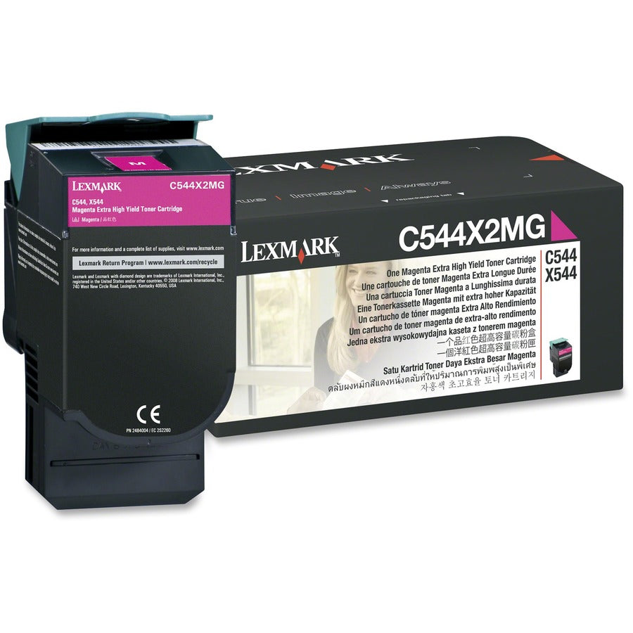 Cartouche de toner d'origine Lexmark C544X2MG