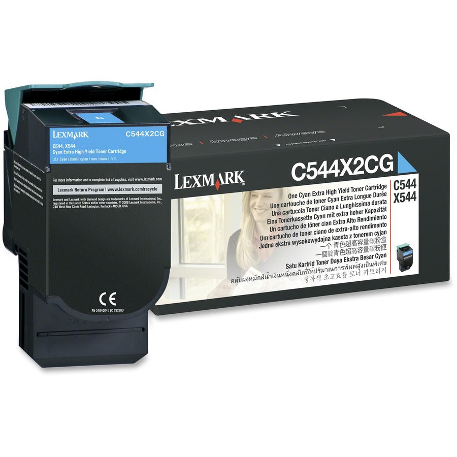 Cartouche de toner d'origine Lexmark C544X2CG
