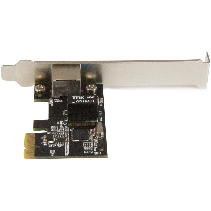 StarTech.com Carte réseau Gigabit Ethernet 1 port - PCI Express, Intel I210 NIC - Carte adaptateur réseau PCIe à port unique avec puce Intel ST1000SPEXI
