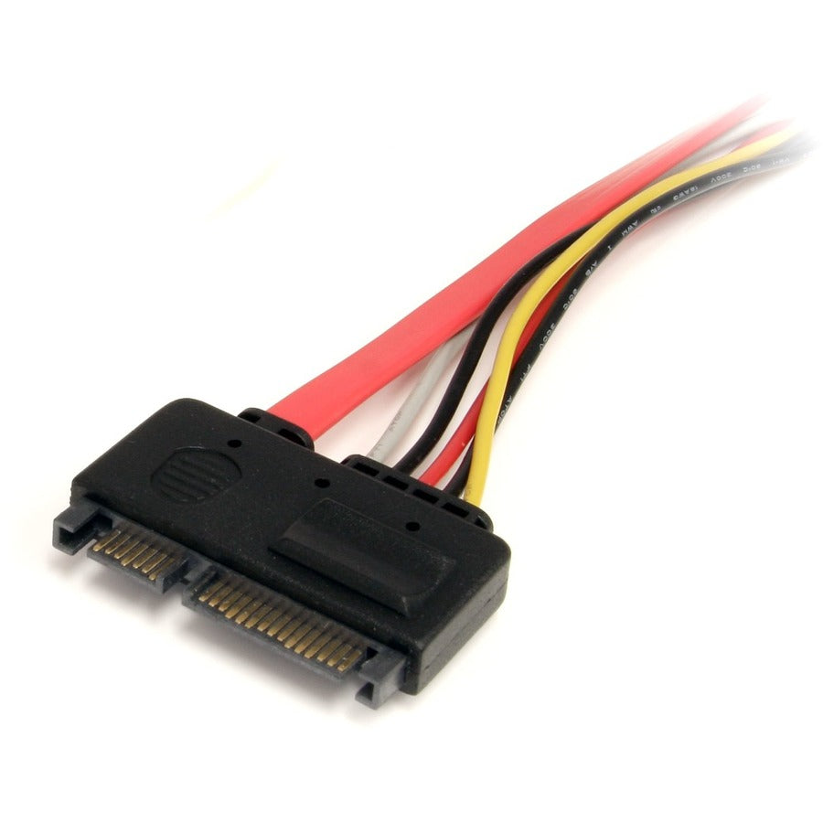 Câble d'extension d'alimentation et de données SATA 22 broches de 30,5 cm de StarTech.com SATA22PEXT