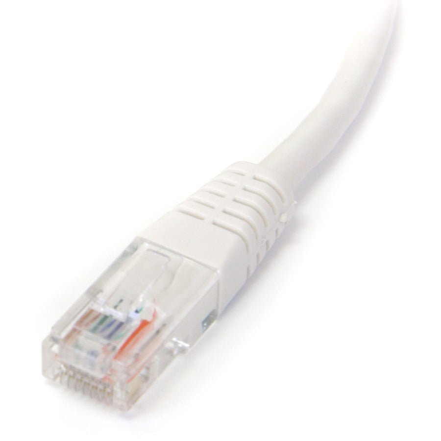 Câble patch UTP Cat5e moulé blanc StarTech.com de 30 cm M45PATCH1WH