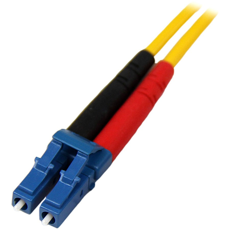 Câble à fibre optique StarTech.com de 10 m - Câble de raccordement à fibre optique LSZH duplex monomode 9/125 - LC/LC SMFIBLCLC10