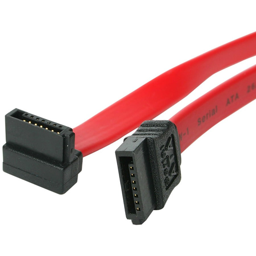 Câble SATA vers SATA à angle droit de 30,5 cm StarTech.com SATA12RA1