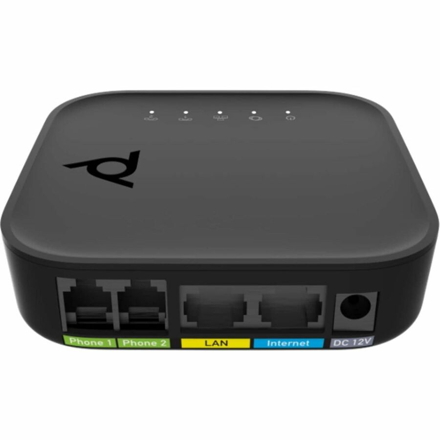 Adaptateur VoIP Poly ATA 402 2FXS Voice Port avec Open SIP et alimentation 8F3H5AA#ABA