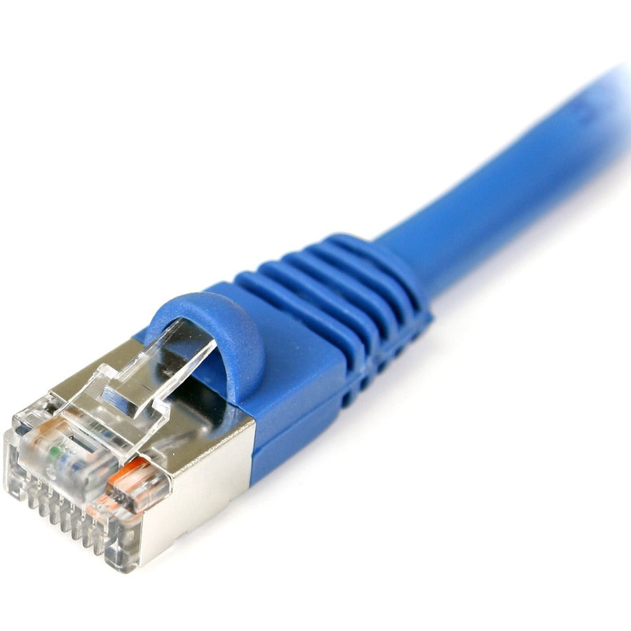 Câble patch Cat 5e blindé anti-accroc StarTech.com de 23,9 m, bleu, S45PATCH75BL