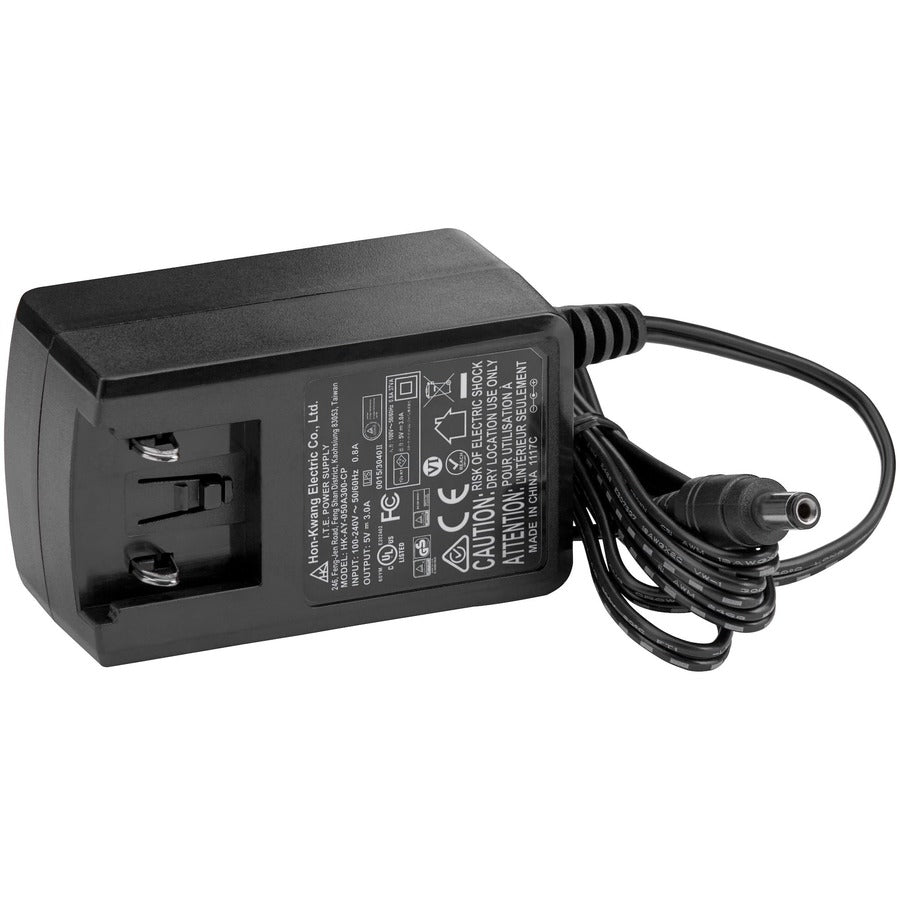 Adaptateur d'alimentation de rechange 5 V CC de Star Tech.com - 5 volts, 3 ampères SVA5M3NEUA