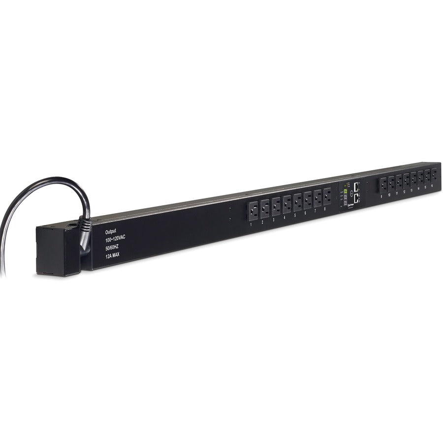 PDU surveillé CyberPower RM 0U PDU15SWV16FNET 15 A 120 V 16 prises PDU15MV16FNET