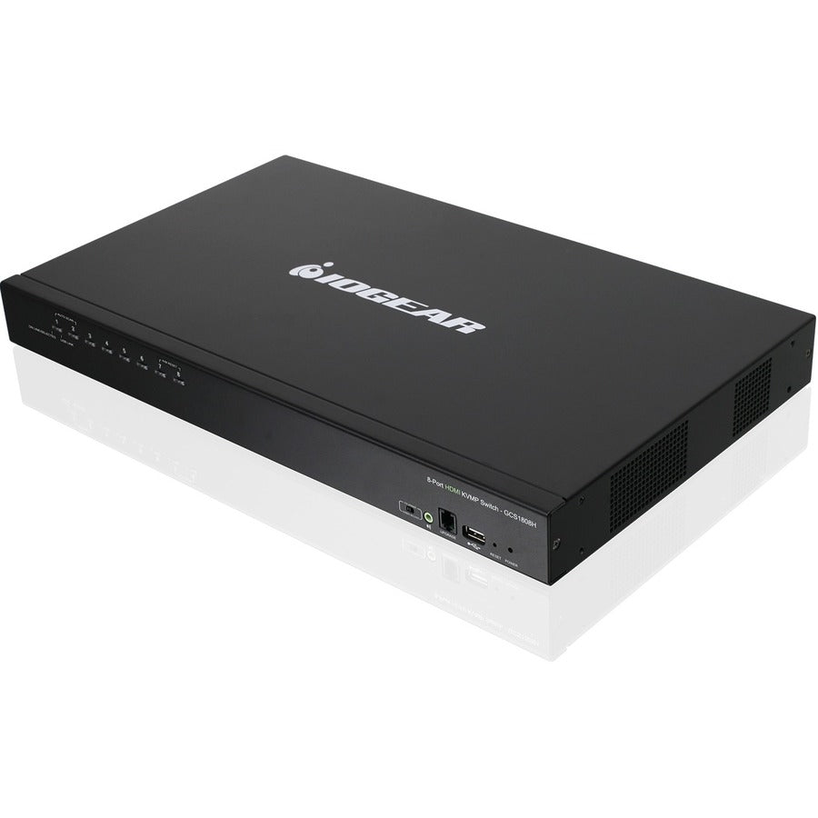 Commutateur KVM USB HDMI 8 ports IOGEAR avec audio (conforme TAA) GCS1808H