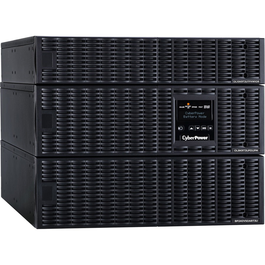 Onduleur en ligne CyberPower OL8000RT3UPDUTF 8 kVA TF 8U Bypass de maintenance HW 120/208 V RT 3 ans de garantie OL8000RT3UPDUTF