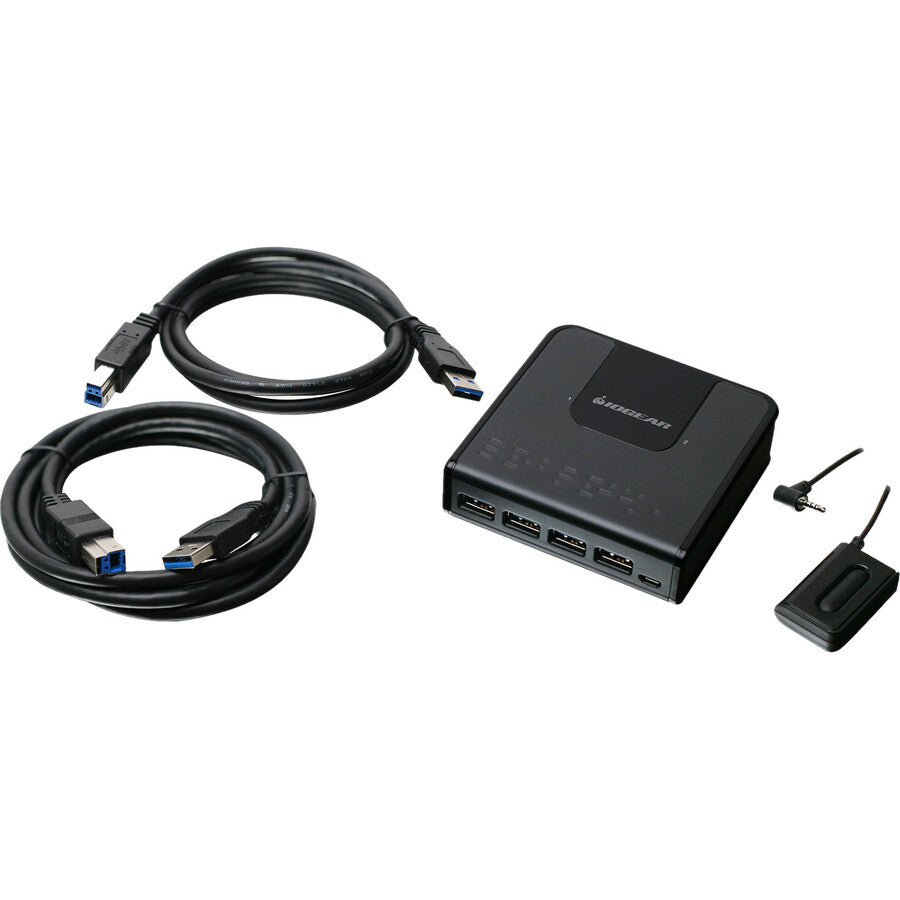 Commutateur de partage de périphériques USB 3.0 2x4 IOGEAR GUS432