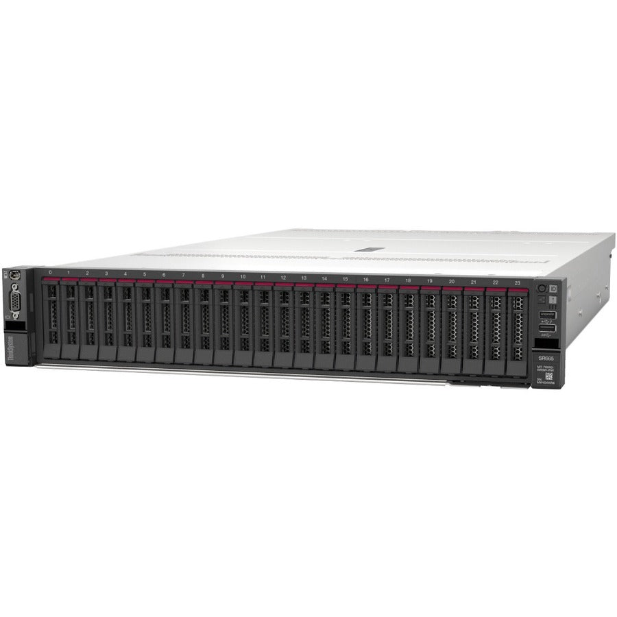 Serveur rack 2U Lenovo ThinkSystem SR665 7D2VA06WNA - AMD EPYC 7203 3,40 GHz - 32 Go RAM - NVMe, contrôleur Serial ATA 7D2VA06WNA