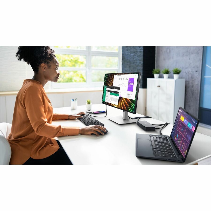 Moniteur LED Dell UltraSharp U2424H 24" Full HD - 16:9 - Argent DELL-U2424H