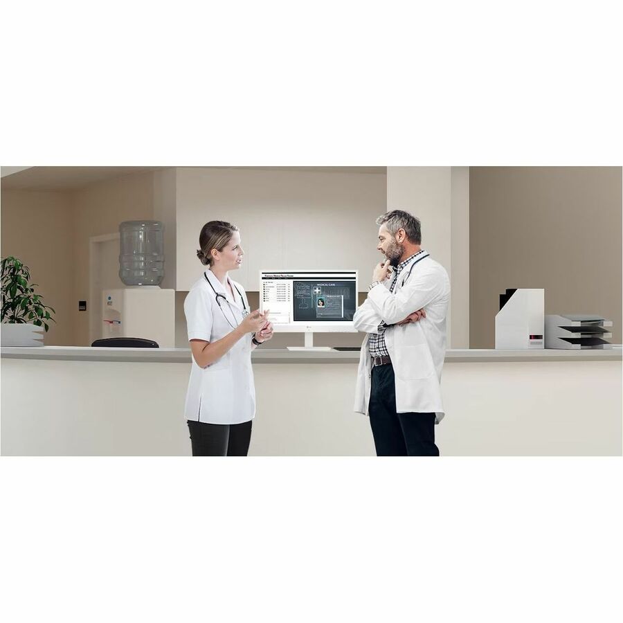 LG 24CN670I-6N All-in-One Thin Client - Intel Celeron J4105 Quad-core (4 Core) 1.50 GHz - White 24CN670I-6N