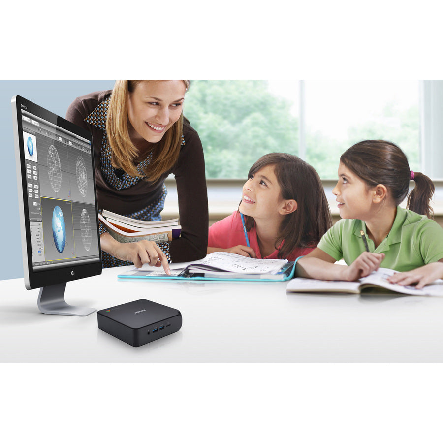 Asus Chromebox 4 CHROMEBOX4-F5050U Chromebox - Intel Core i5 10e génération i5-10210U - 8 Go - SSD 256 Go - Mini PC - Gris foncé 90MS0281-M00310