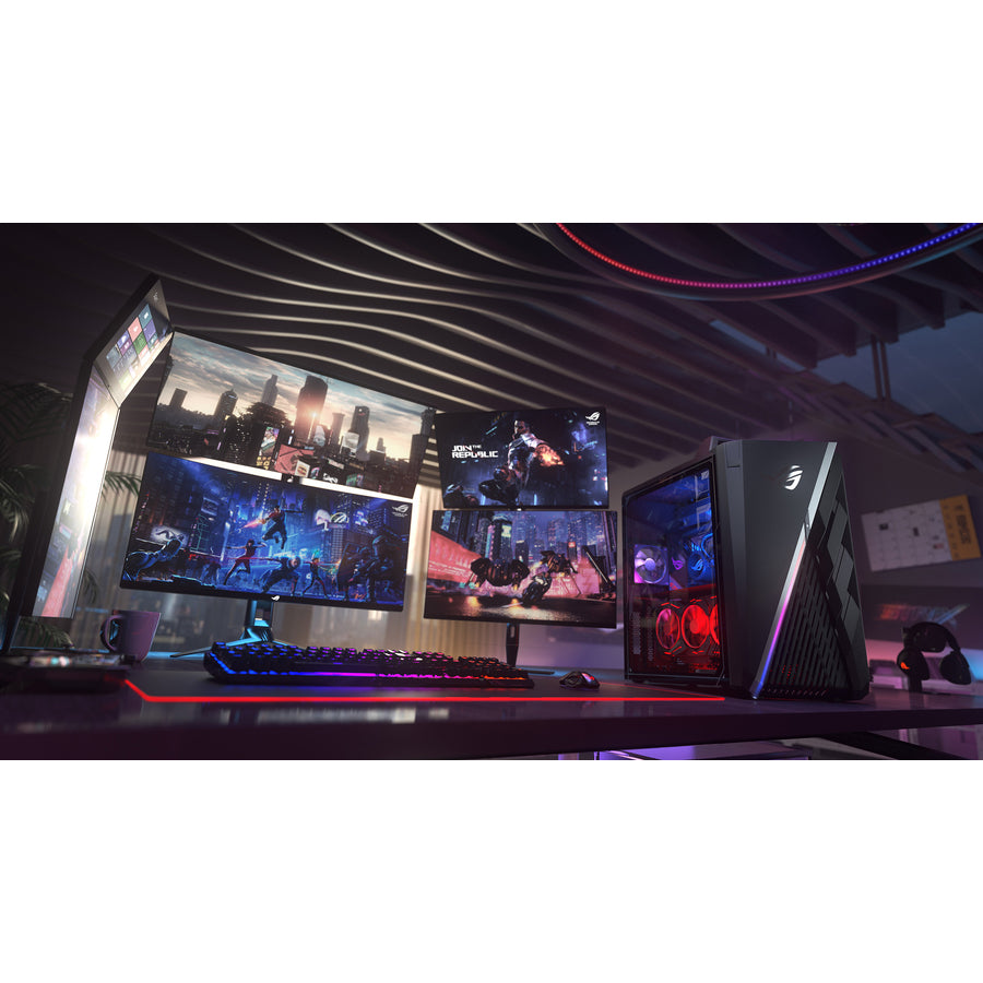 Ordinateur de bureau de jeu Asus ROG Strix GT35 G35CG-DBI770 - Intel Core i7 11e génération i7-11700KF - 16 Go - SSD 1 To - Tour - Noir étoilé G35CG-DBI770