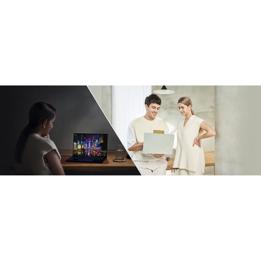 Ordinateur portable Asus Zenbook 14 OLED UX3402 UX3402ZA-DS71T-CA avec écran tactile 14 pouces - 2,8K - Intel Core i7 12e génération i7-1260P - 16 Go - SSD 512 Go - Ponder Blue UX3402ZA-DS71T-CA