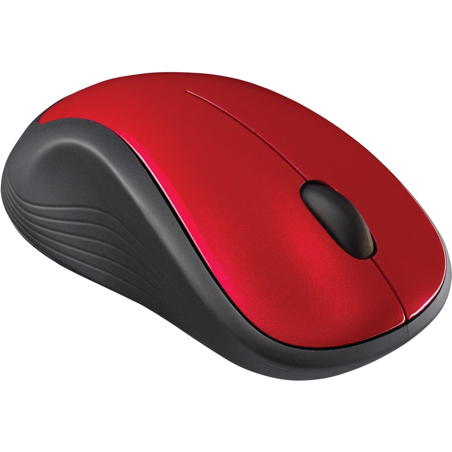 Souris sans fil Logitech M310, 2,4 GHz avec récepteur USB Nano, suivi optique 1000 DPI, batterie de 18 mois, ambidextre, compatible avec PC, Mac, ordinateur portable, Chromebook (FLAME RED GLOSS) 910-002486