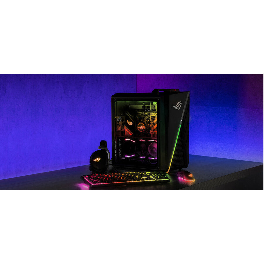 Ordinateur de bureau de jeu Asus ROG Strix GT35 G35CG-DSI990 - Intel Core i9 11e génération i9-11900KF - 16 Go - Disque dur 1 To - SSD 1 To - Tour - Noir étoilé G35CG-DSI990