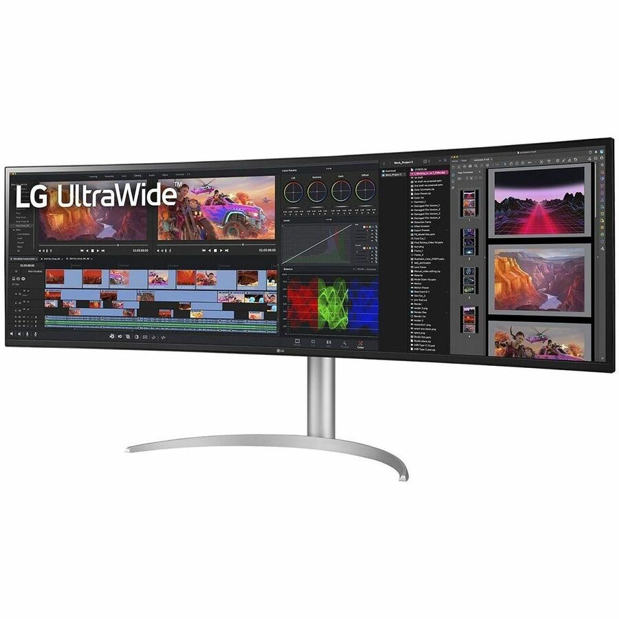 Moniteur LCD de jeu incurvé UW-QHD de 49 pouces de LG 49WQ95C-W - 32:9 49WQ95C-W