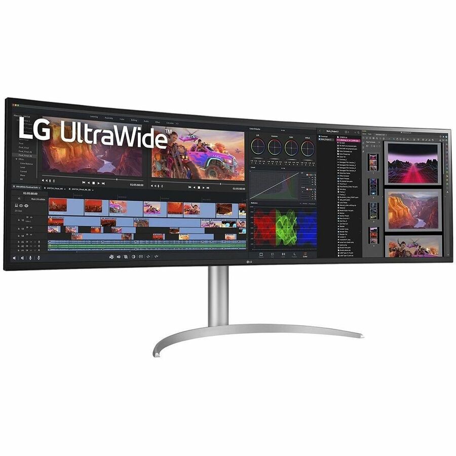 Moniteur LCD de jeu incurvé UW-QHD de 49 pouces de LG 49WQ95C-W - 32:9 49WQ95C-W