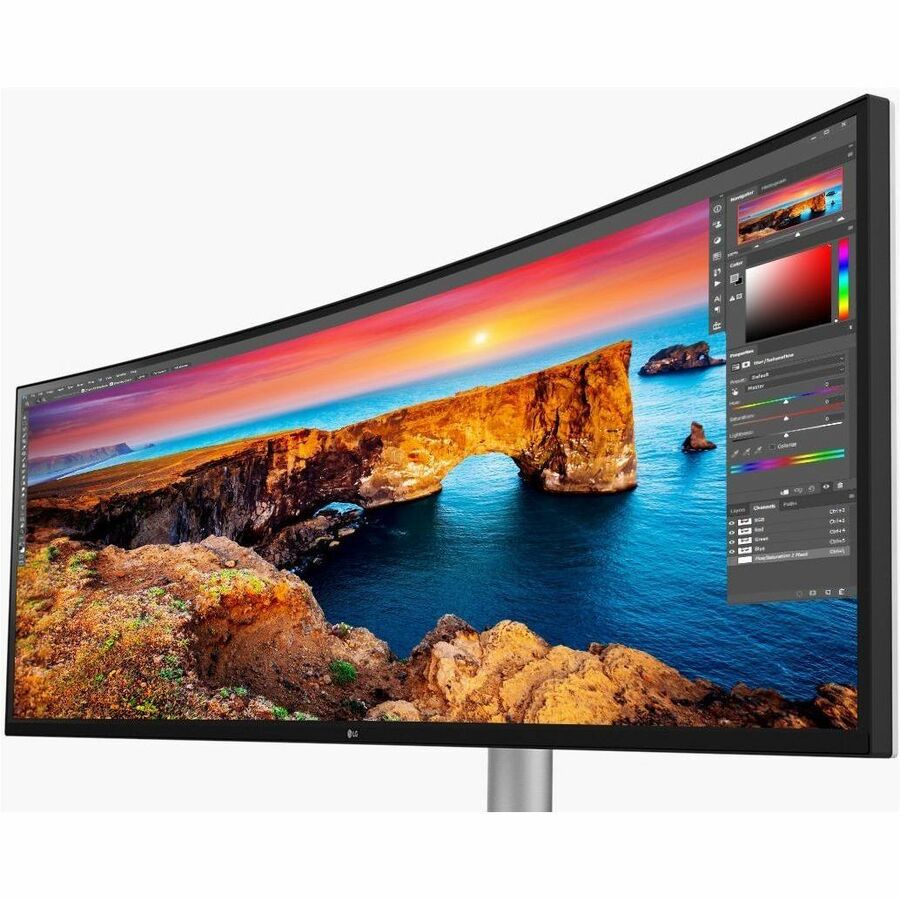 Moniteur LCD de jeu incurvé UW-QHD de 49 pouces de LG 49WQ95C-W - 32:9 49WQ95C-W