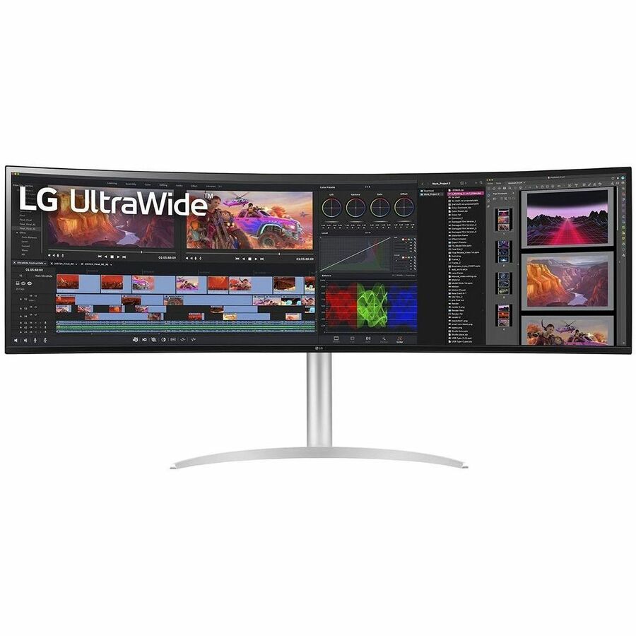 Moniteur LCD de jeu incurvé UW-QHD de 49 pouces de LG 49WQ95C-W - 32:9 49WQ95C-W