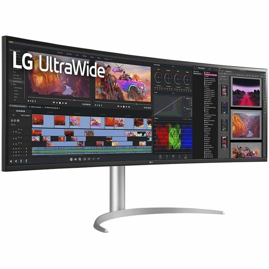 Moniteur LCD de jeu incurvé UW-QHD de 49 pouces de LG 49WQ95C-W - 32:9 49WQ95C-W