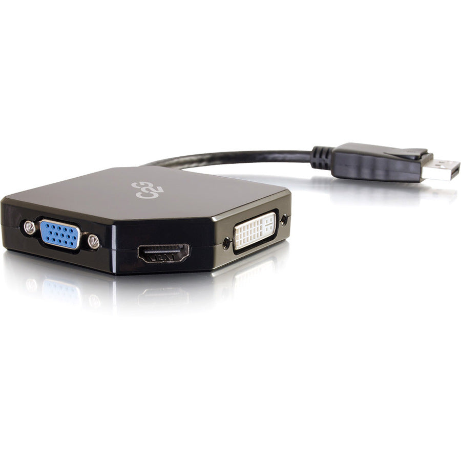 Convertisseur adaptateur DisplayPort vers HDMI, VGA ou DVI C2G 54340