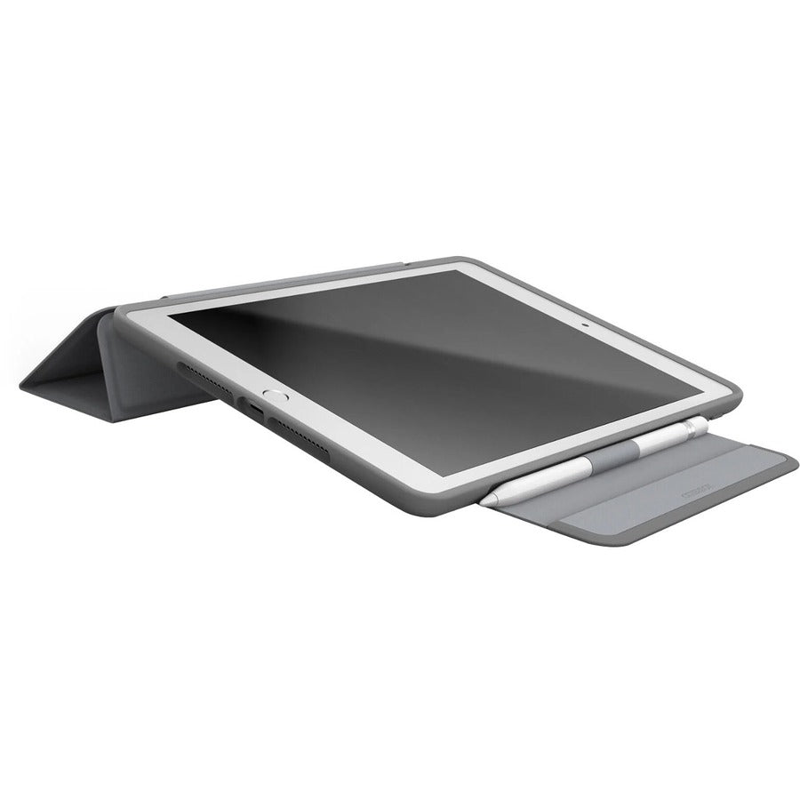 Étui de transport OtterBox Symmetry Series 360 (folio) pour tablette Apple iPad (9e génération), iPad (8e génération), iPad (7e génération) 10,2" - After Dark (gris/transparent) 77-62049