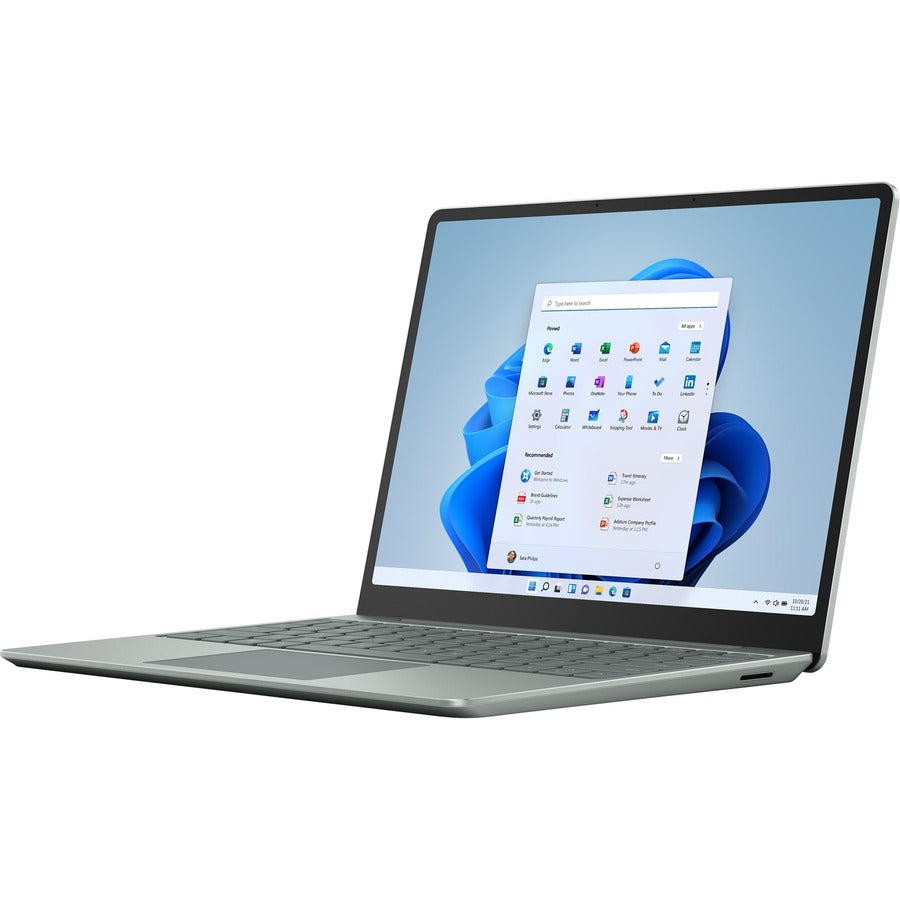 Ordinateur portable à écran tactile Microsoft Surface Laptop Go 2 12,4 pouces - Intel Core i5 11e génération i5-1135G7 - 8 Go - SSD 128 Go - Sage 8QD-00001