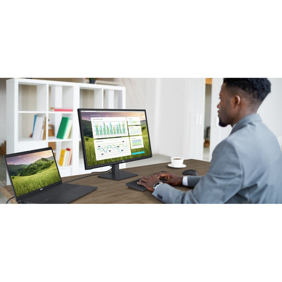 Moniteur LCD Full HD Dell E2723H 27" - 16:9 - Noir DELL-E2723H