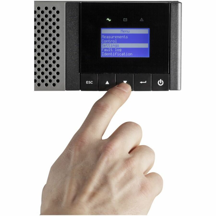 Eaton 5PX UPS, 1950 VA, 1920 W, 5-20P input, Outputs: (8) 5-20R, 120V, Rack/tower, network card included, true sine wave 5PX2200RTN