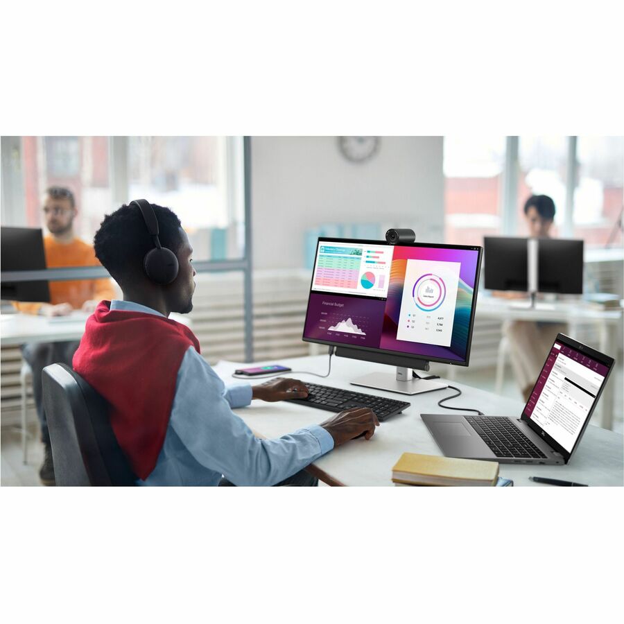 Moniteur LED Full HD Dell P2425H 24 pouces - 16:9 - Noir, Argent DELL-P2425H