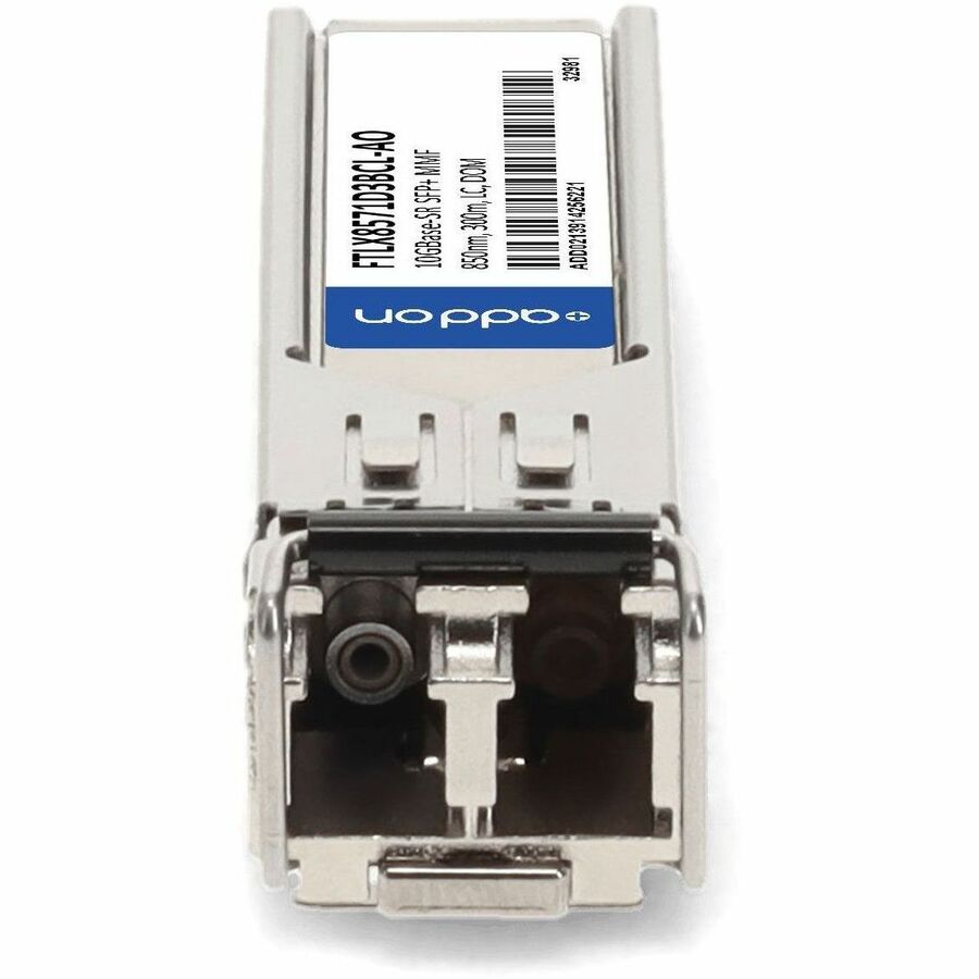 Module complémentaire Finisar FTLX8571D3BCL compatible 10GBase-SR SFP+ FTLX8571D3BCL-AO