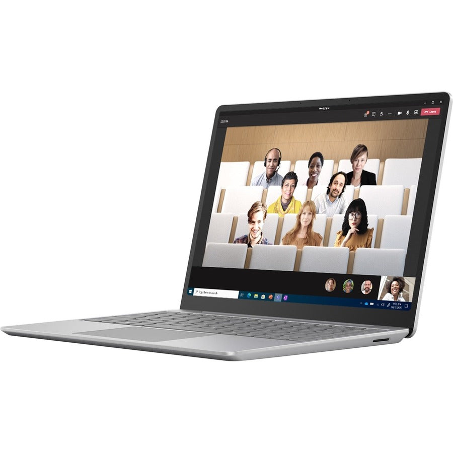 Ordinateur portable à écran tactile Microsoft Surface Laptop Go 12,4 pouces - Intel Core i5 10e génération i5-1035G1 - 4 Go - 64 Go de mémoire flash - Platinum 1ZP-00001